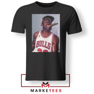 Michael Jordan Smoke Tshirt Chicago Bulls Tee Shirts S-3XL