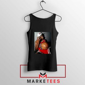 Michael Jordan Three Peat Black Tank Top