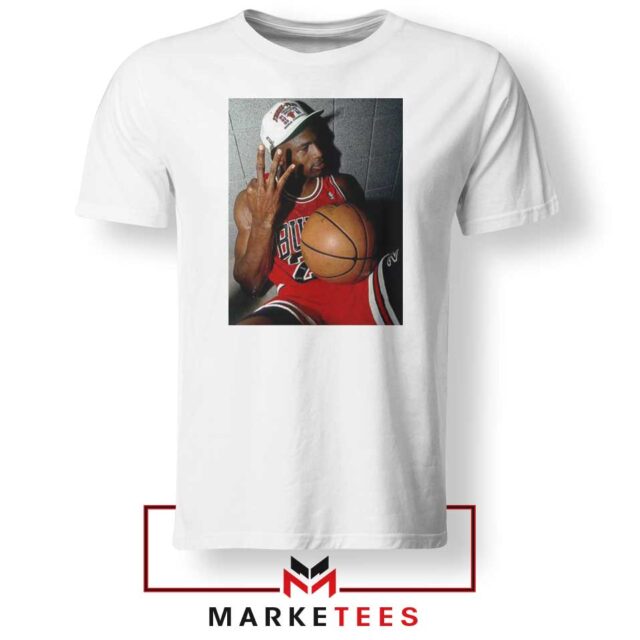 90s Era Michael Jordan Three Peat Retro Hoops Apparel T-Shirt