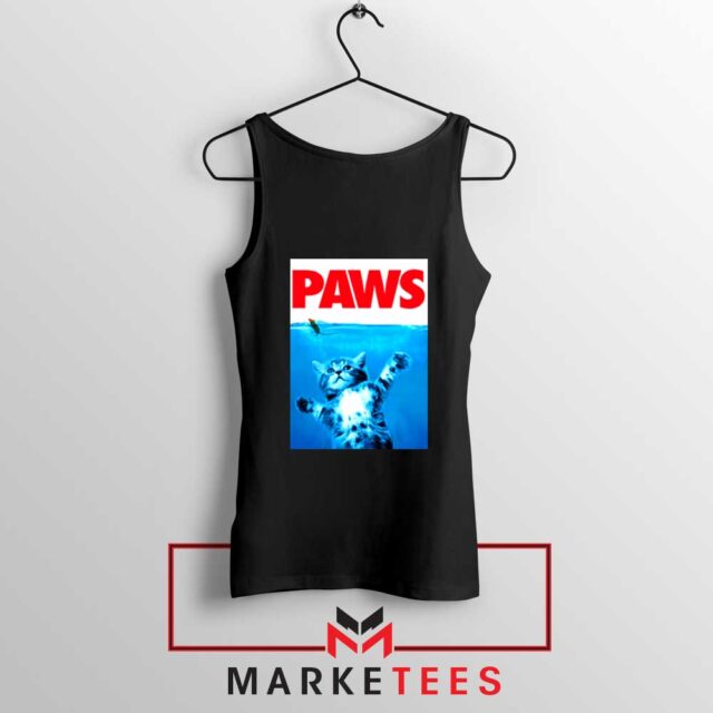 Paws Cat and Mouse Tank Top Movie Parody Tops S-3XL