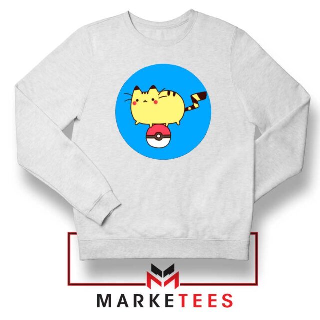 Pikachu Cat Sweatshirt Pokemon Species Sweaters S-2XL