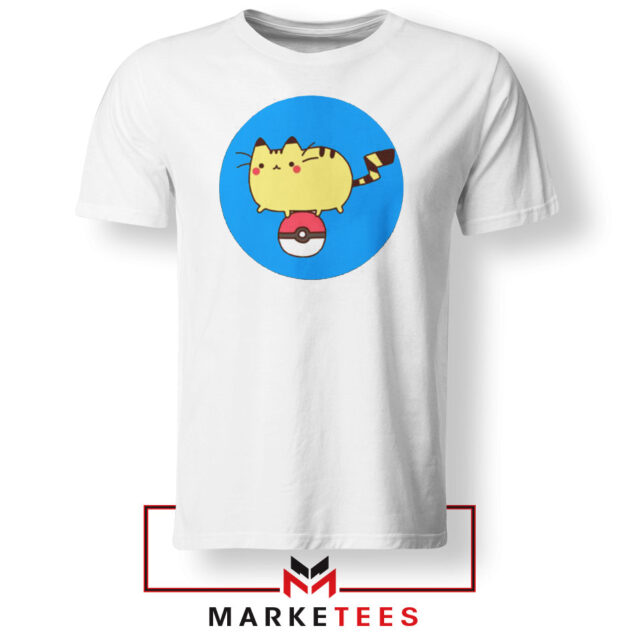 Pikachu Cat Tshirt Cheap Pokemon Species Tee Shirts S-3XL