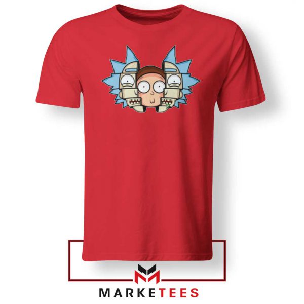 Rick And Morty Comedy Red Tshirt