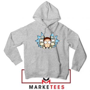 Rick And Morty Comedy Sport Grey Hoodie