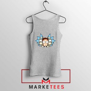 Rick And Morty Comedy Sport Grey Tank Top