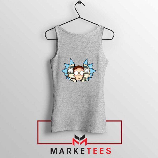 Rick And Morty Comedy Sport Grey Tank Top