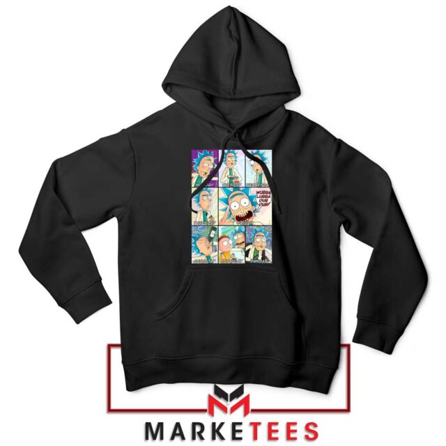 Rick Drunk Hoodie Best Animated Sitcom Hoodies S-2XL