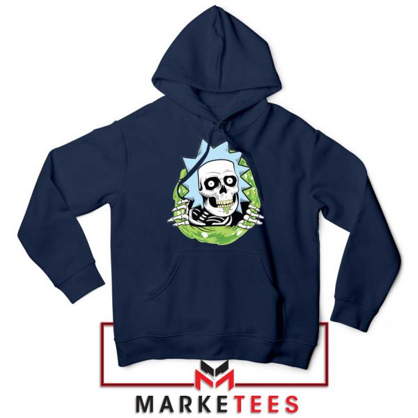 Rick Ripper Navy Blue Hoodie