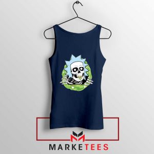 Rick Ripper Navy Blue Tank Top