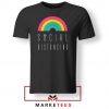Social Distancing Rainbow Tshirt