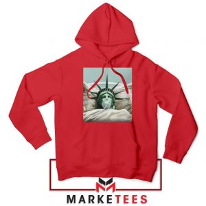 Statue Liberty Hurts Red Hoodie