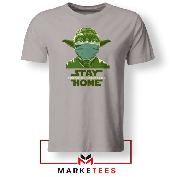 Stay Home Yoda Sport Grey Tshirt