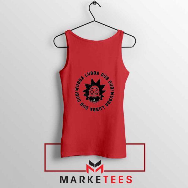 Wubba Lubba Dub Dub Red Tank Top