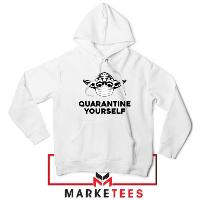 Yoda Quarantine Yourself Hoodie Star Wars Galaxy Hoodies S-2XL