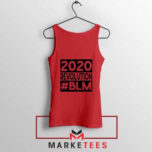 2020 Revolution #BLM Red Tank Top