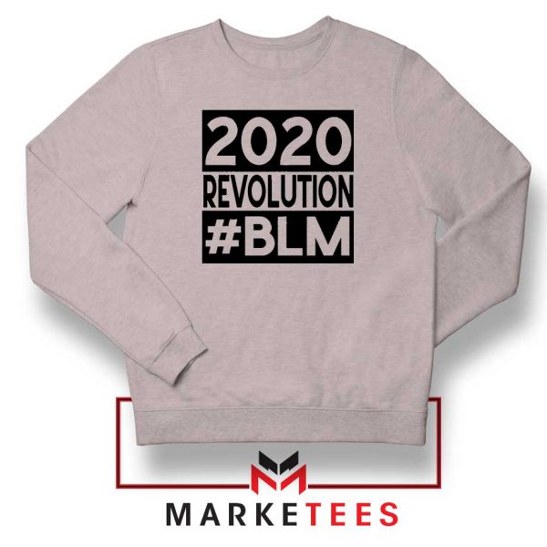 2020 Revolution #BLM Sport Grey Sweatshirt