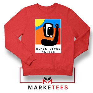 BLM African America Red Sweatshirt