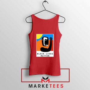 BLM African America Red Tank Top