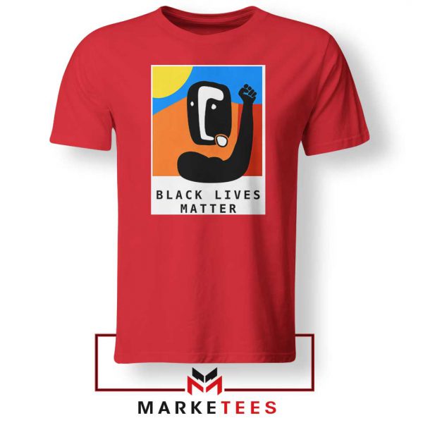 BLM African America Red Tshirt