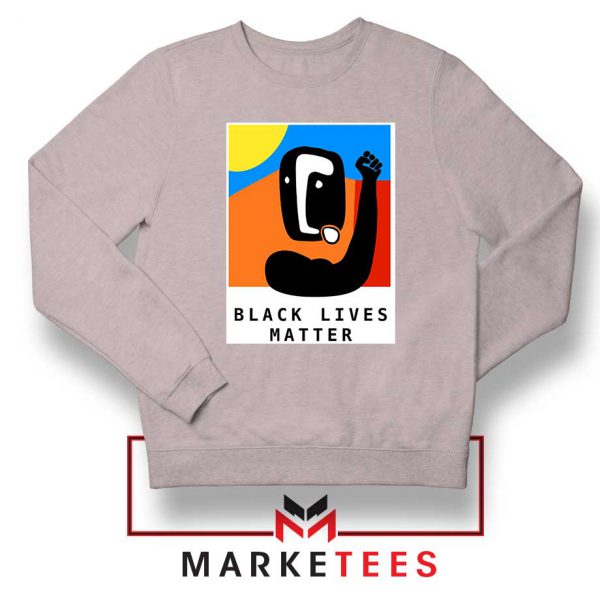 BLM African America Sport Grey Sweatshirt