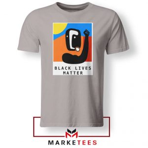 BLM African America Sport Grey Tshirt