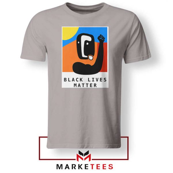 BLM African America Sport Grey Tshirt