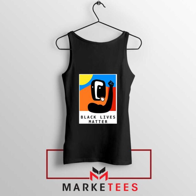 BLM African America Tank Top Against White Supremacy Tops