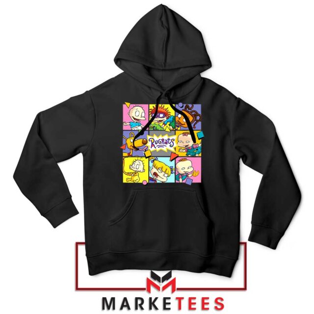 Cartoon Rugrats Boxes Hoodie Nickelodeon Hoodies S-2XL
