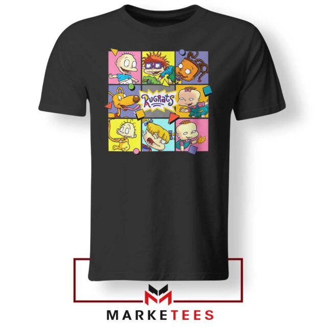 Cartoon Rugrats Boxes Tshirt Nickelodeon Tee Shirts - Greatest