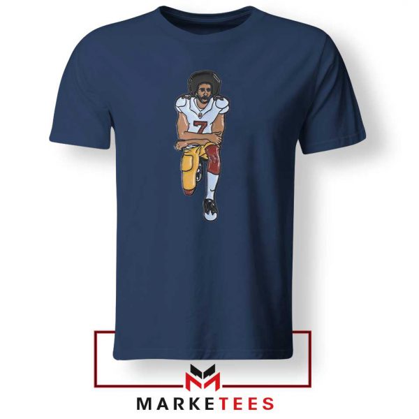 Colin Kaepernick Navy Blue Tshirt