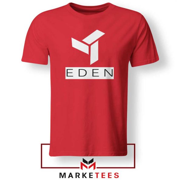 Eden Project Logo Red Tshirt