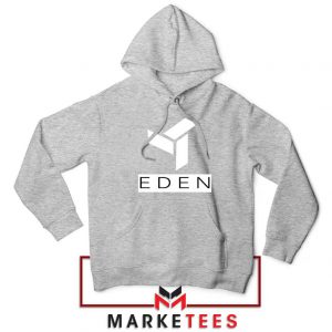 Eden Project Logo Sport Grey Hoodie