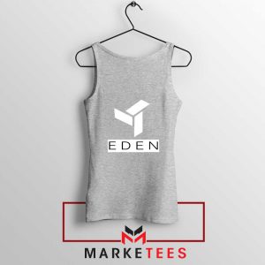 Eden Project Logo Sport Grey Tank Top