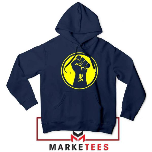 Golden Powers Navy Blue Hoodie