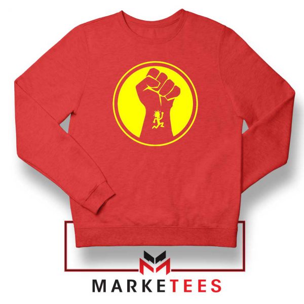 Golden Powers Red Sweatshirt