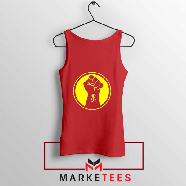 Golden Powers Red Tank Top