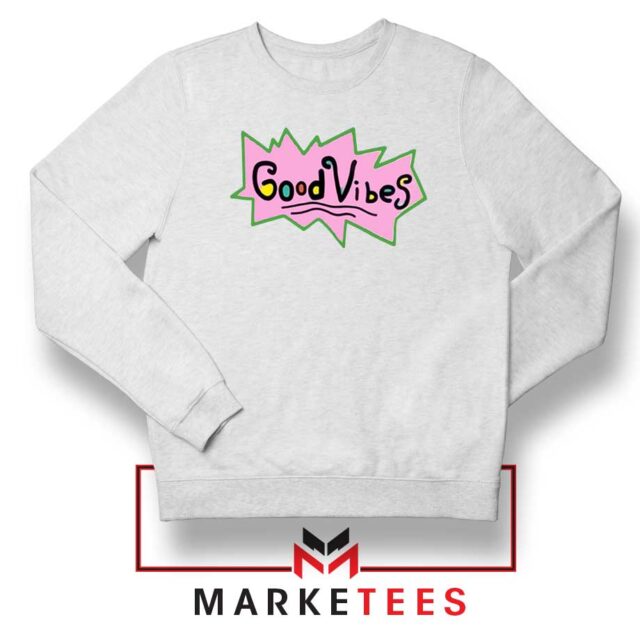 Good Vibes Rugrats Logo Sweatshirt S-2XL