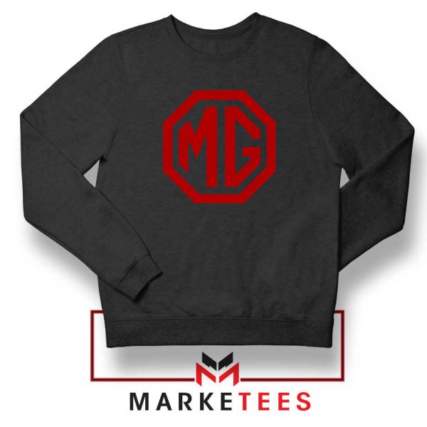 MG British Emblemm Black Sweatshirt