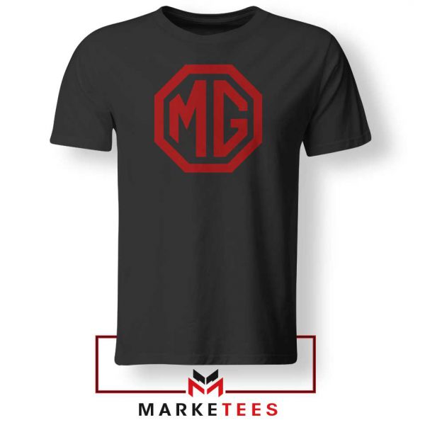 MG British Emblemm Black Tshirt