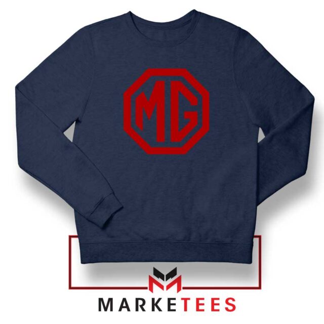 MG British Emblem Sweatshirt - Sports Car Sweaters S-3XL