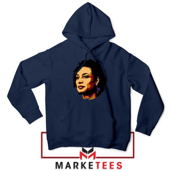 Marielle Franco Presente Navy Blue Hoodie