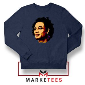 Marielle Franco Presente Navy Blue Sweatshirt