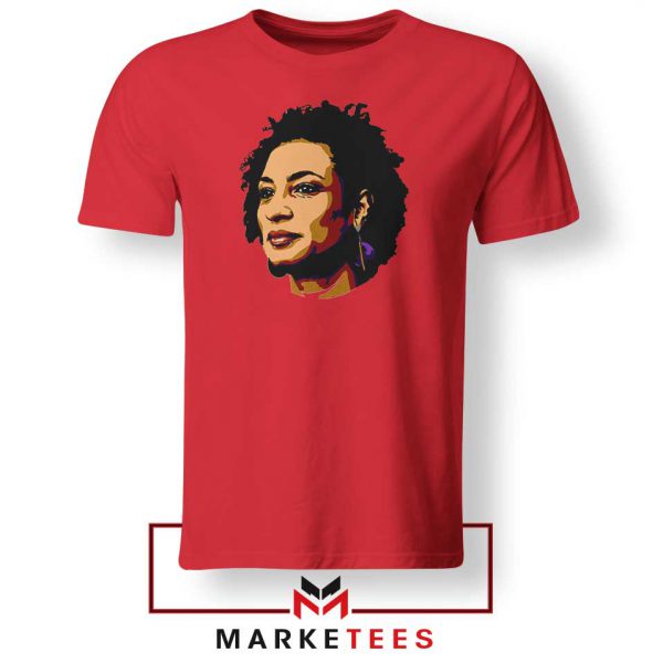 Marielle Franco Presente Red Tshirt