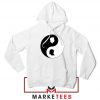 No To Racism Yin Yan Symbol Hoodie