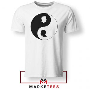 No To Racism Yin Yan Symbol Tshirt