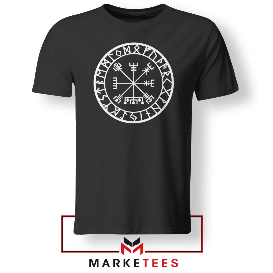 Norse Vegvisir Tshirt Nordic Magical Tee Shirts S-3XL