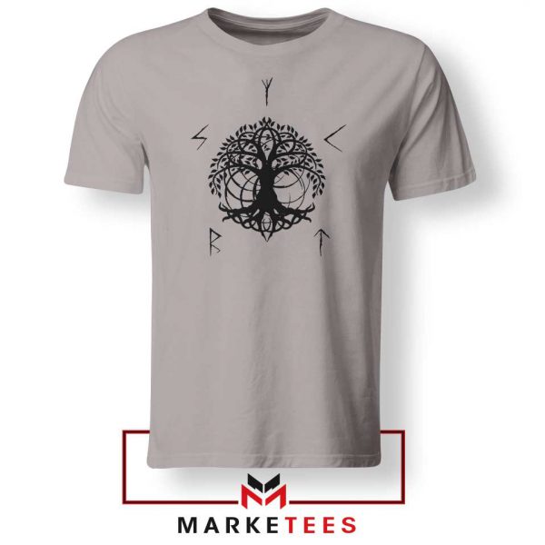 Norse Yggdrasill Sport Grey Tshirt