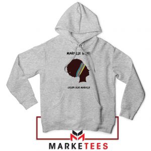 Ocupe For Marielle Franco Sport Grey Hoodie