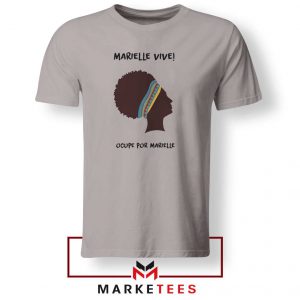 Ocupe For Marielle Franco Sport Grey Tshirt