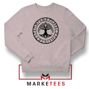 Old Norse Yggdrasill Sport Grey Sweatshirt